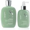 Alfaparf semi di lino scalp renew shampoo energizing 250 ml e tonic 125 ml - trattamento anticaduta