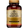 Solgar Lisina Simplex 50 Capsule Vegetali - Integratore Contro l'Herpes Labiale