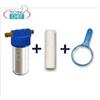 Technochef - FILTRO ad ACQUA con CARTUCCIA in FILO AVVOLTO, attacchi da 3 4'', Mod.NK224