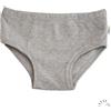 Popolini Slip bambino in cotone biologico - col. grigio