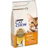 Purina Cat Chow Adult ricco in Pollo - 1,5 kg Croccantini per gatti