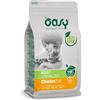 Oasy Adult Cat Sterilized Pollo - 7,5 kg Croccantini per gatti