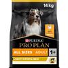 Purina Pro Plan Light Sterilised All Size Adult Crocchette Cane Pollo - 14 kg Croccantini per cani