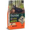 Monge BWild Dog Grain Free Adult Mini Anatra e Patate - 2,5 kg Croccantini per cani