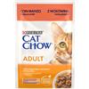 Purina Cat Chow Adult Umido Gatto in Gelatina 85 gr - Manzo e Melanzana Cibo umido per gatti