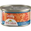 Almo Nature Daily Grain Free Menù Cat 85 gr - Mousse con Pesce Oceanico Cibo umido per gatti