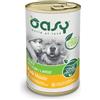 Oasy One Protein Adult Medium/Large 400 gr - Maiale Monoproteico crocchette cani Cibo Umido per Cani