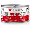 Disugual Monoproteico Grain Free 150 gr - Manzo Cibo Umido per Cani
