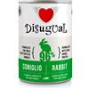 Disugual Monoproteico Grain Free 400 gr - Coniglio - Umido Monoproteico Cane - 1° ORDINE? scegli lo sconto BZR5 / BZR20 + 200 punti fedeltà