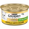 Gourmet Purina Gourmet Gold Patè Umido Gatto 85 gr - Pollo, Carote e Zucchine Cibo umido per gatti