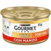 Gourmet Purina Gourmet Gold Tortini Umido Gatto 85g - Manzo Cibo umido per gatti