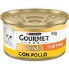 Gourmet Purina Gourmet Gold Tortini Umido Gatto 85g - Pollo Cibo umido per gatti