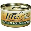 LifeDog Life Dog Naturale 90 gr - Filetti di Pollo Cibo Umido per Cani