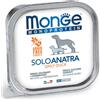 Monge Monoprotein SOLO Patè Grain Free 150 gr - Anatra Monoproteico crocchette cani Cibo Umido per Cani