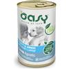 Oasy Monoproteico Puppy & Junior Medium/Large 400 gr - Agnello Cibo Umido per Cani
