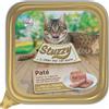 Stuzzy Cat Patè cotto al vapore per Gatti 100 gr - Pollo e Fegato Cibo umido per gatti