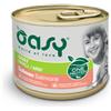 Oasy Monoproteico Adult Mini 200 gr - Salmone Cibo Umido per Cani