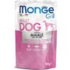 Monge Grill Adult Grain Free bocconcini 100 gr - Maiale Cibo Umido per Cani