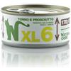 Natural Code XL 170 gr - 06 - Tonno e Prosciutto - Confezione da 24 pezzi - Cibo umido per gatti