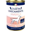 Unipro Unicamente Dog Adult 400 gr - Maiale Monoproteico crocchette cani Cibo Umido per Cani