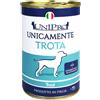 Unipro Unicamente Dog Adult 400 gr - Trota - Confezione da 6 pezzi - Umido Monoproteico Cane - 1° ORDINE? scegli lo sconto BZR5 / BZR20 + 200 punti fedeltà