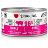 Disugual Monoproteico Grain Free 150 gr - Maiale Cibo Umido per Cani