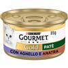 Gourmet Purina Gourmet Gold Patè Umido Gatto 85 gr - Agnello e Anatra Cibo umido per gatti