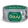 Oasy More Love Cat Adult Lattine in acqua di cottura 70 gr - Tonno - Confezione da 24 pezzi - Cibo umido per gatti - 1° ORDINE? scegli lo sconto BZR5 / BZR20 + 200 punti fedeltà