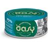 Oasy More Love Cat Adult Lattine in acqua di cottura 70 gr - Tonno con pesce bianco - Confezione da 24 pezzi - Cibo umido per gatti - 1° ORDINE? scegli lo sconto BZR5 / BZR20 + 200 punti fedeltà