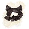 ELASTICO PER CAPELLI Accessorio Le Vanità - Marrone Ecopelle