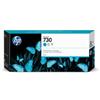 Hp - Cartuccia ink originale - 730 - Ciano - P2V68A - 300ml (unità vendita 1 pz.)