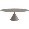 DESALTO tavolo ovale CLAY - CLAY-120x200-D65