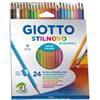 GIOTTO Pastelli Stilnovo Acquarell - diametro mina 3,3 mm - Giotto - astuccio 24 pezzi (unità vendita 1 pz.)