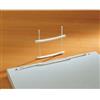 FELLOWES Fastener fermafogli - plastica - passo 80 mm - capacità 6 cm - bianco - Fellowes - conf. 100 pezzi (unità vendita 1 pz.)