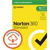 Norton 360 Standard 2024 1 PC Dispositivo 1 Anno iOs Mac Windows VPN ESD no rinnovo obbligatorio