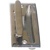 MTO NAUTICA Bitta Flat Top Abbattibile Acciaio Inox 316