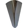 Douglas Marine Scudo di prua inox 316 dim. 335 x h515 mm