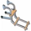 TREM Scaletta mod. Kiria Pieghevole con Gradini in Legno