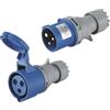 MTO NAUTICA Spina Presa Tripolare Stagna 16A IP44 220V