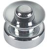 Foresti Pulsante Scrocco in Ottone Cromato 25 mm