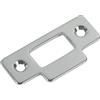 Foresti Piastrina in Ottone Cromato 26x50 mm