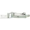 Chiusura a Leva in Acciaio Inox con Portalucchetto mm 98x28