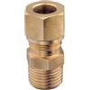 Guidi Raccordo Dritto in Ottone per Timonerie 1/4'x8