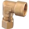 Guidi Raccordo Curvo Femmina in Ottone 1/4x10