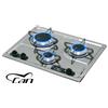 CAN DI BELLINI MAURO Fornello Gas 3 Fuoco Incasso Inox Burny3