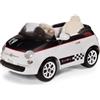 PEG PEREGO OR0065 AUTO 12V FIAT 500 BIANCA/NERA