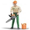 BRUDER 60030 BOSCAIOLO CON ACCESSORI