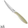 Tescoma COLTELLO BISTECCA, 12 CM 6 PZ TORTORA "PRESTO"