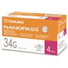 TERUMO ITALIA Nanopass Ago Per Penna 34g Da Insulina 100 Pezzi