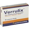 SANITPHARMA Verrulix Integratore Con Metionina E Sali Minerali 30 Compresse Retard